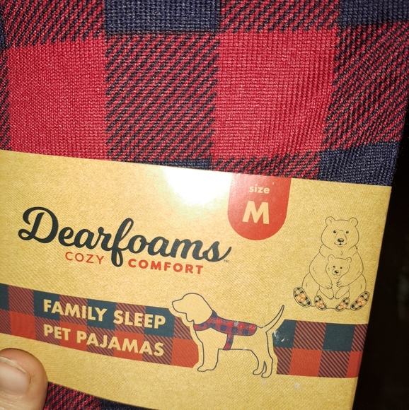 ✨️Host Pick ✨️Dearfoams cozy comfort pet pajamas size medium🐕🐶 - Picture 2 of 3